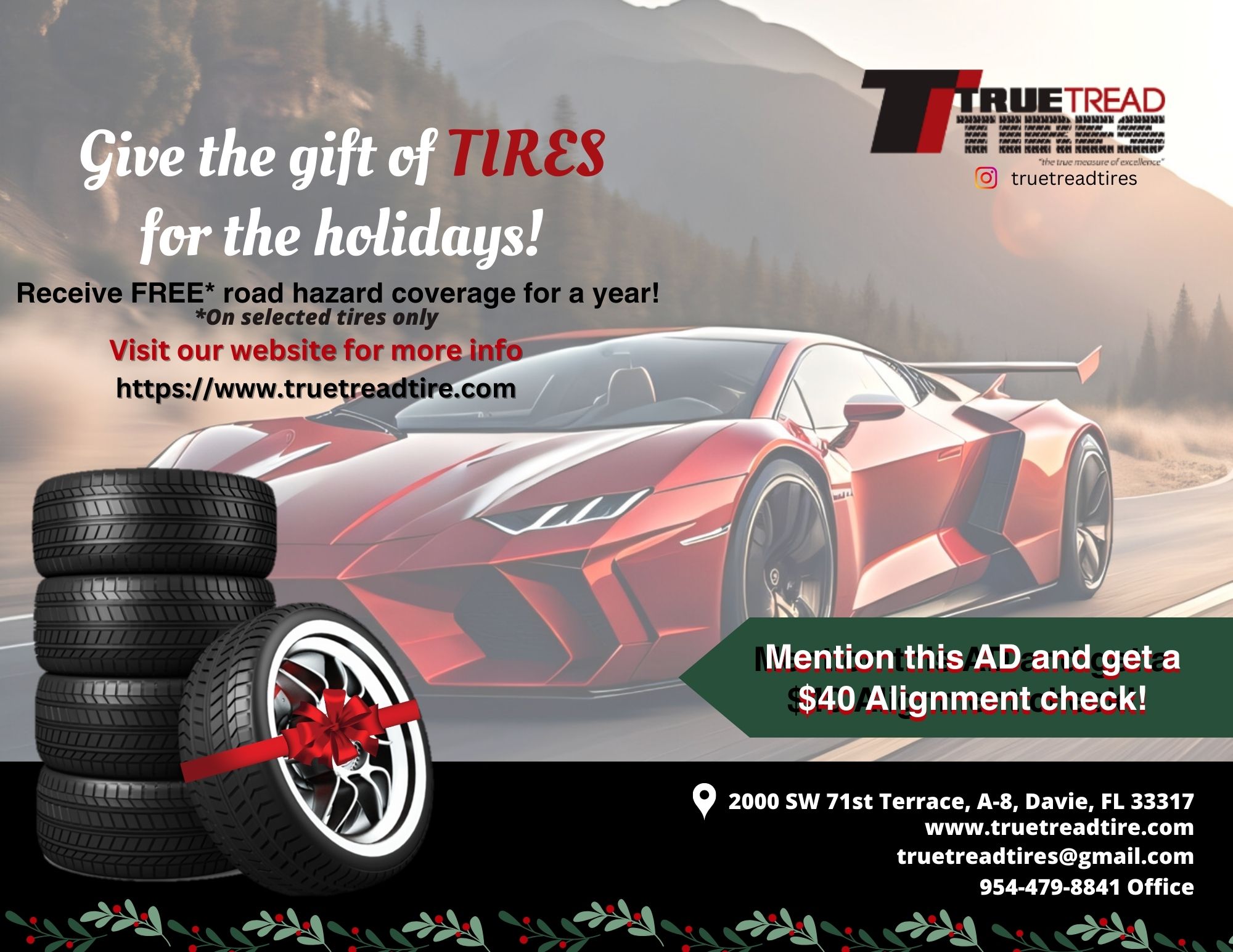 Rolling into the Holidays: Tire Care Tips for a Safe and Stylish Season